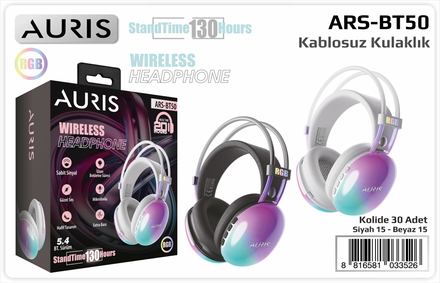 Auris BT50 Işıklı Kulak Üstü